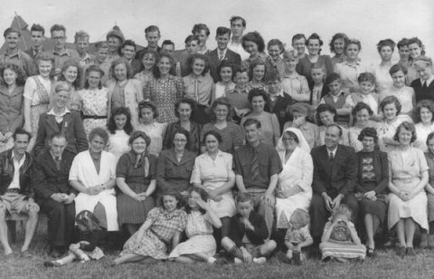 MV Senior's Holiday Camp at Cayton Bay, Scarborough, August 15 - 22nd 1947.